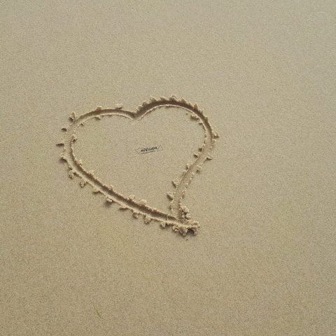 sand heart